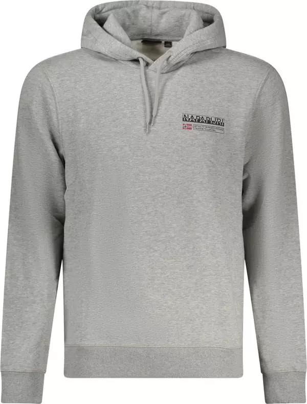 Gray Cotton Men Sweater