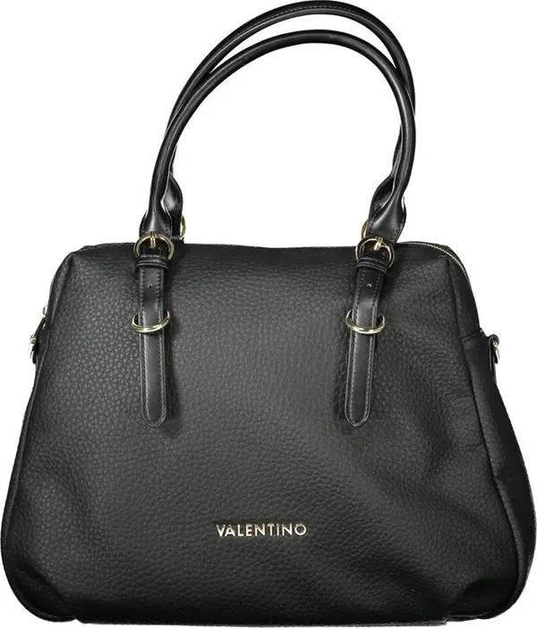 Black Polyurethane Womens Bag