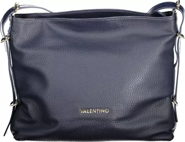 Blue Poliuretano Women's Bag with Shoulder Handle