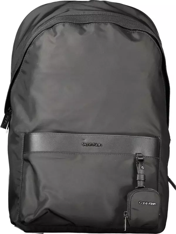 Nero Polyester Men's Backpack