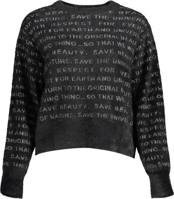 Black Polyamide Women's Sweater