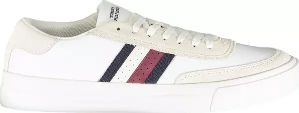 White Leather Men Sneaker