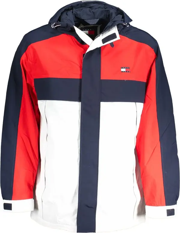 Blu Poliammide Men's Jacket