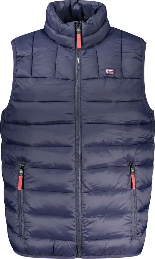 Blu Poliammide Men Vest