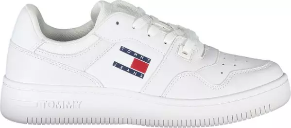 White Leather Women Sneaker