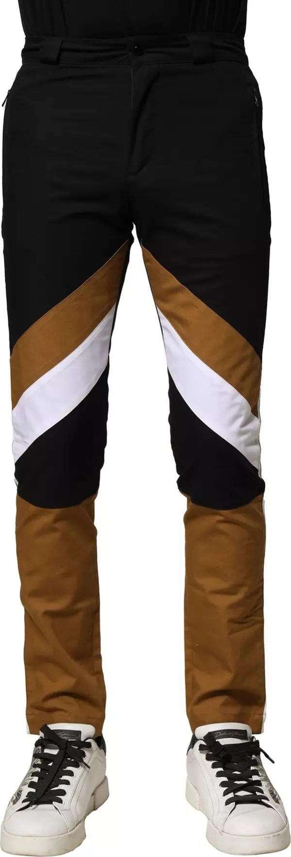 Multicolor Cotton Slim Fit Men Pants