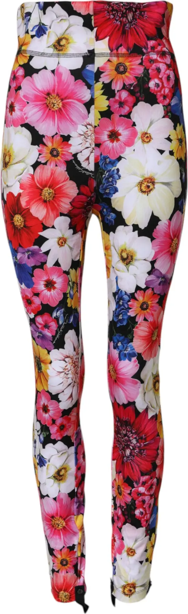 Multicolor Floral High Waist Leggings Pants