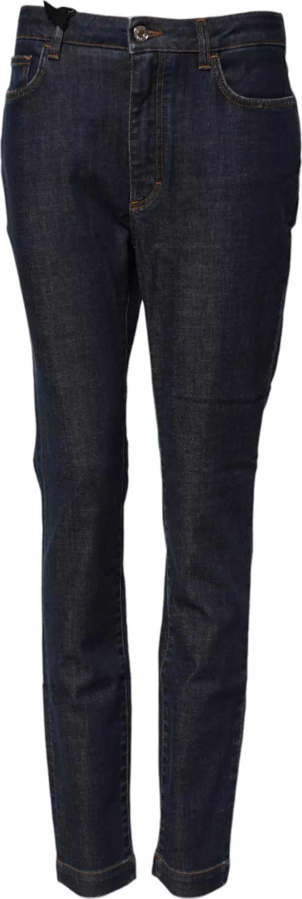 Blue Queen Patch AUDREY Mid Waist Denim Jeans