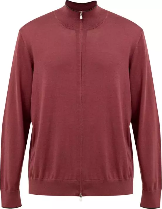Red Silk T-Shirt