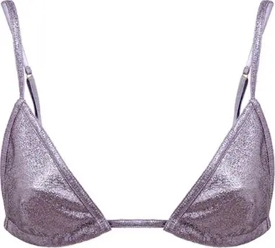 Purple Polyamide Bra