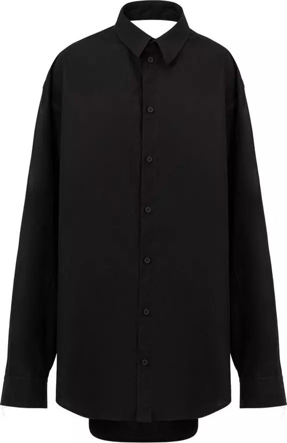 Black Cotton Long Dress