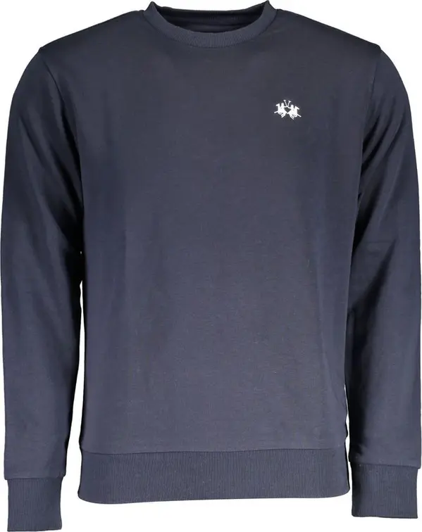 Black Cotton Men's Sweatshirt