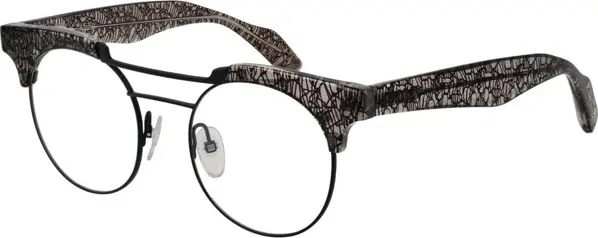 Black Plastic Glasses (Frames)