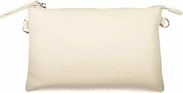 Beige Polyurethane Women's Bag