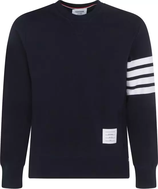 Blue Cotton Sweatshirt