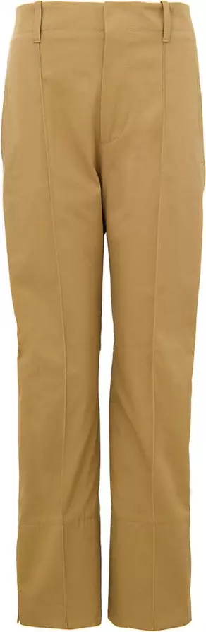Beige Cotton Pant