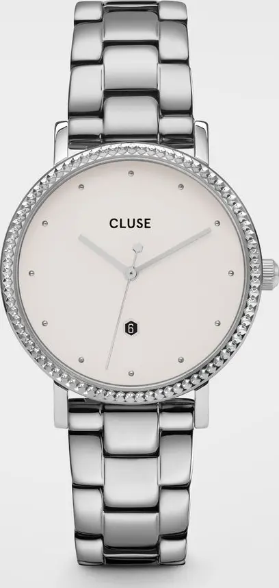 Silver Stainless Steel Dress Watch