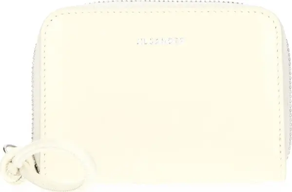 Beige Leather Wallet