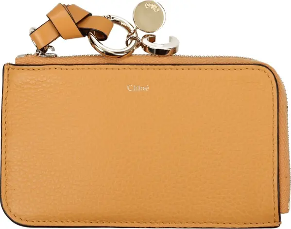 Orange Leather Wallet