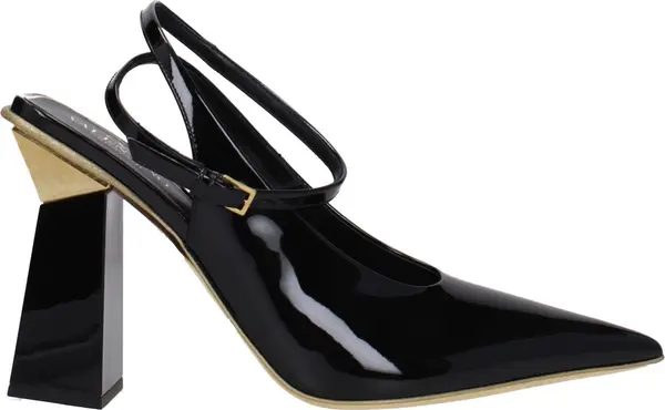 Black Leather Sandals