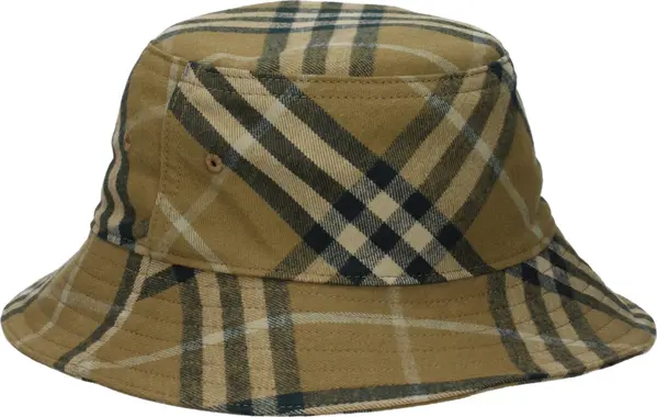 Green Cotton Bucket Hat