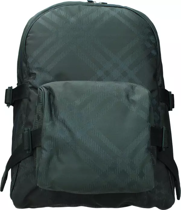 Green Fabric Backpack