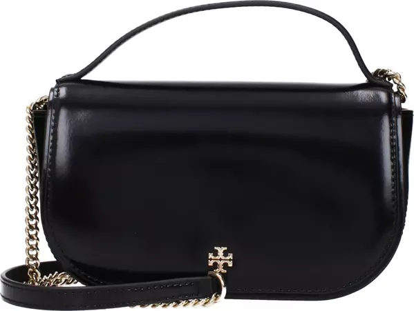 Black Leather Handbag