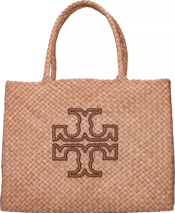 Pink Leather Shoulder Bag