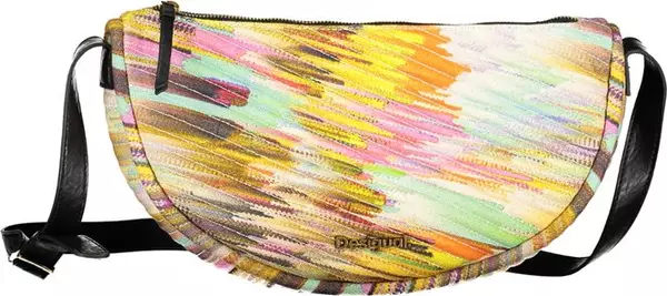 Giallo Polyester Woman Shoulder Bag