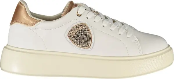 Bianco Poliuretano Donna Sneaker