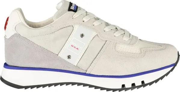 Grigio Polyurethane Men Sneaker