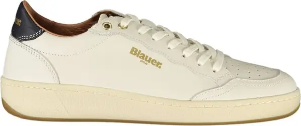 White Leather Women Sneaker