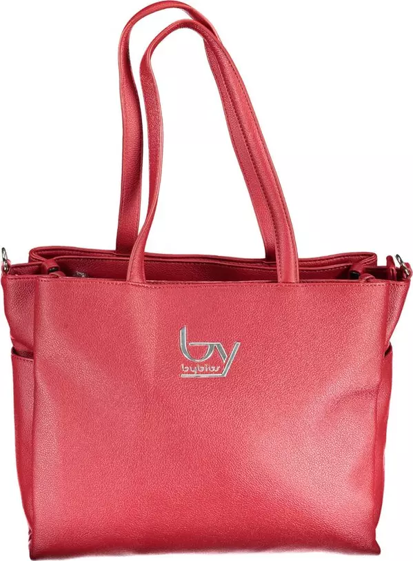 Rosso Polyurethane Women Handbag