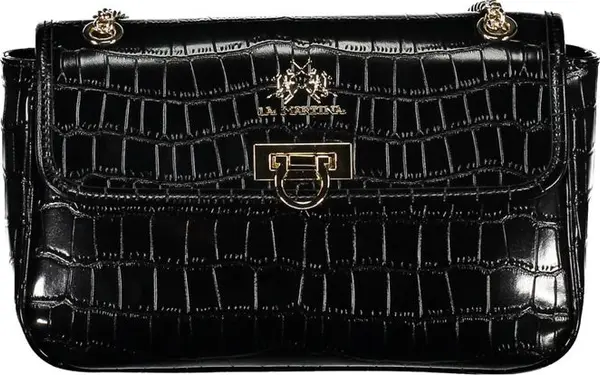 Nero Poliuretano Women Shoulder Bag