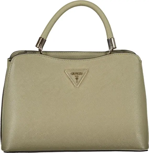 Verde Poliuretano Women Handbag