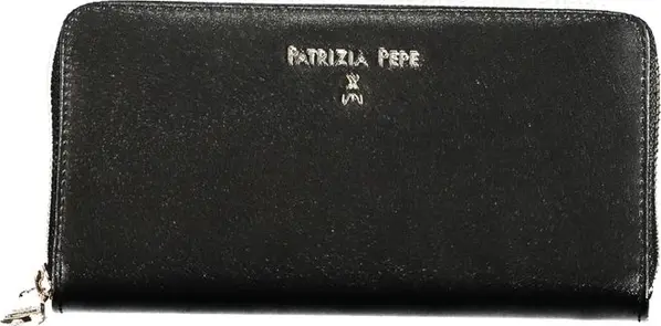 Black Leather Women Wallet