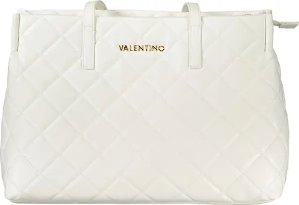 White Polyurethane Women's Bag