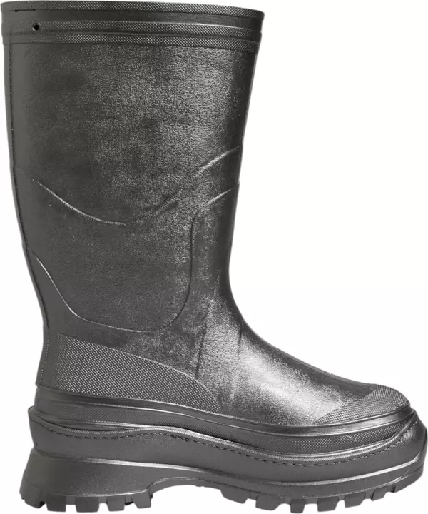 Black Argento Pull On Rain Boots Shoes