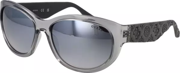 Gray Stainless Steel Sunglasses