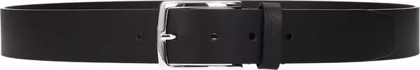 Black Leather Regular Belt