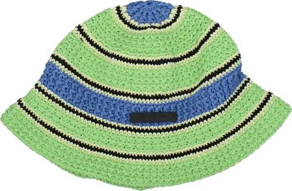 Green Cotton Bucket Hat