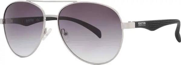 Gray Metal Sunglasses