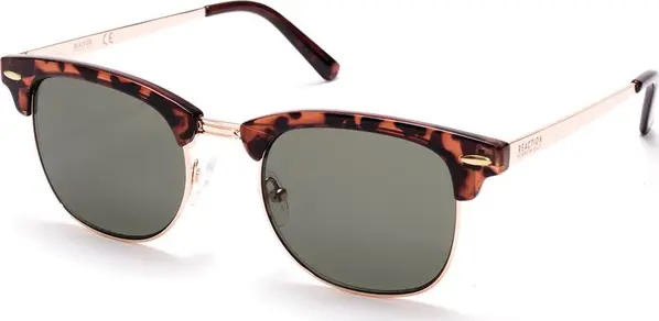 Brown Injected Sunglasses