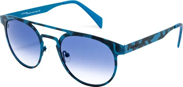 Blue Metal Sunglasses