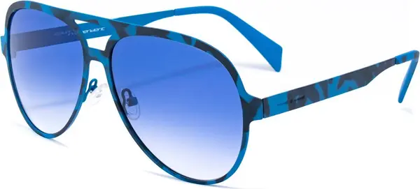 Blue Metal Sunglasses
