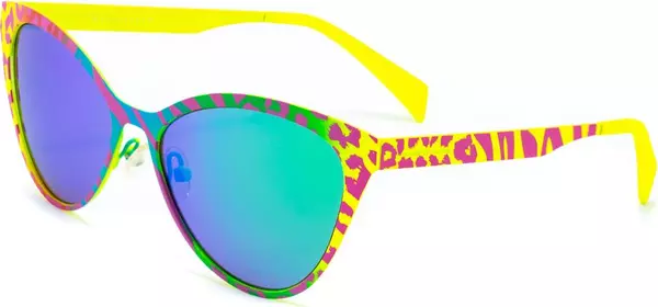 Multicolor Metal Sunglasses