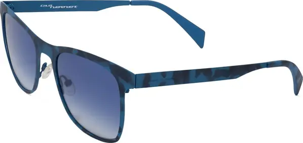 Blue Metal Sunglasses