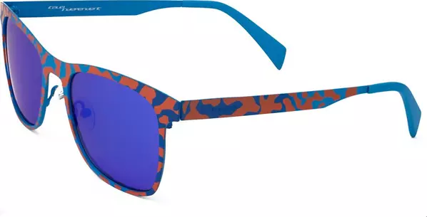 Blue Metal Sunglasses