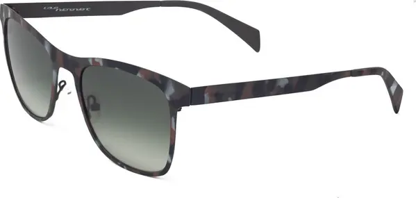 Brown Metal Sunglasses