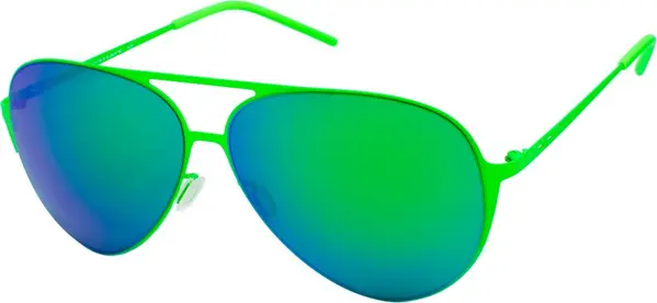 Bicolor Metal Sunglasses